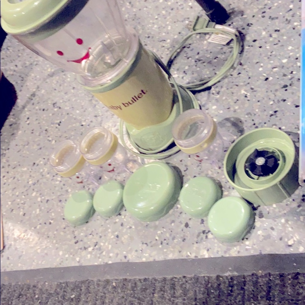 BABY BULLET BY MAGIC BULLET SET  3 mini cups